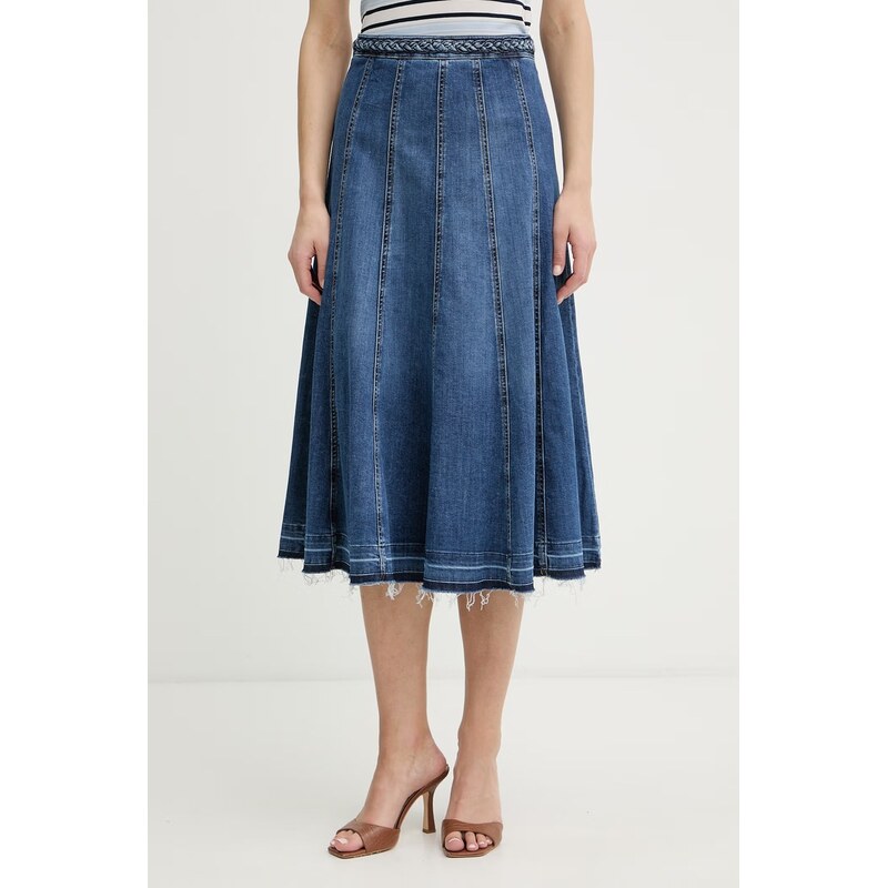 Liu Jo sukňa bavlnená 68439688