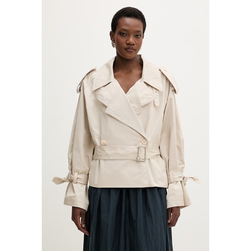 Isabelle Blanche trenčkot dámsky bavlnený 68439681