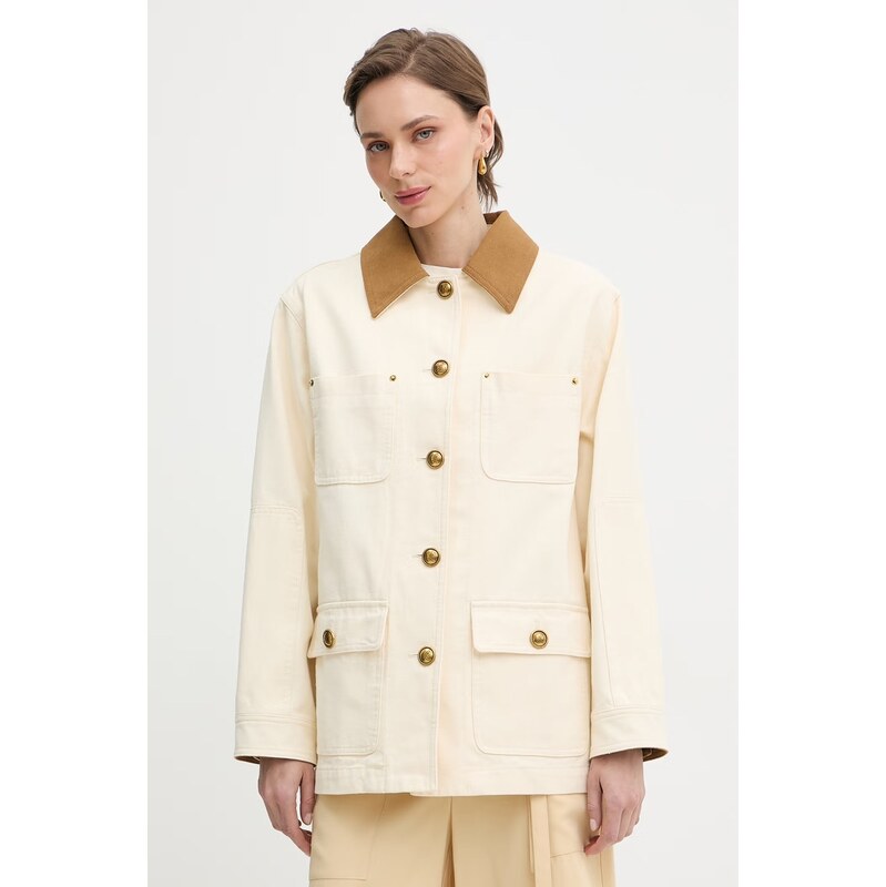 Luisa Spagnoli prechodná bunda dámska bavlnená 68439866