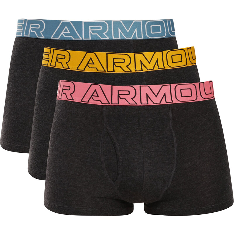 3PACK pánske boxerky Under Armour viacfarebné (1383891 006) 68441381