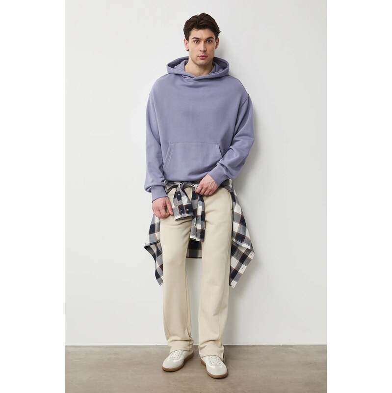 Medicine mikina s kapucňou pánska bavlnená 68439087