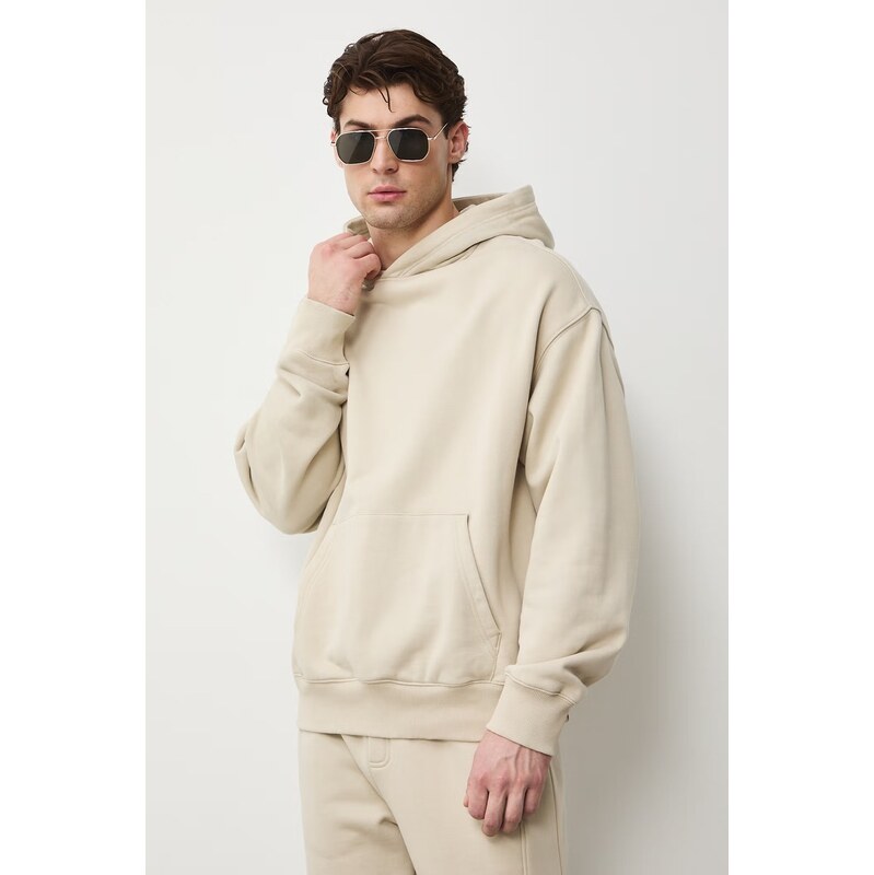 Medicine mikina s kapucňou pánska bavlnená 68439088