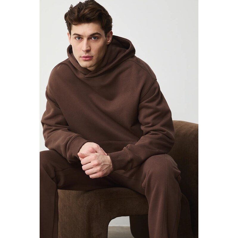 Medicine mikina s kapucňou pánska bavlnená 68439085