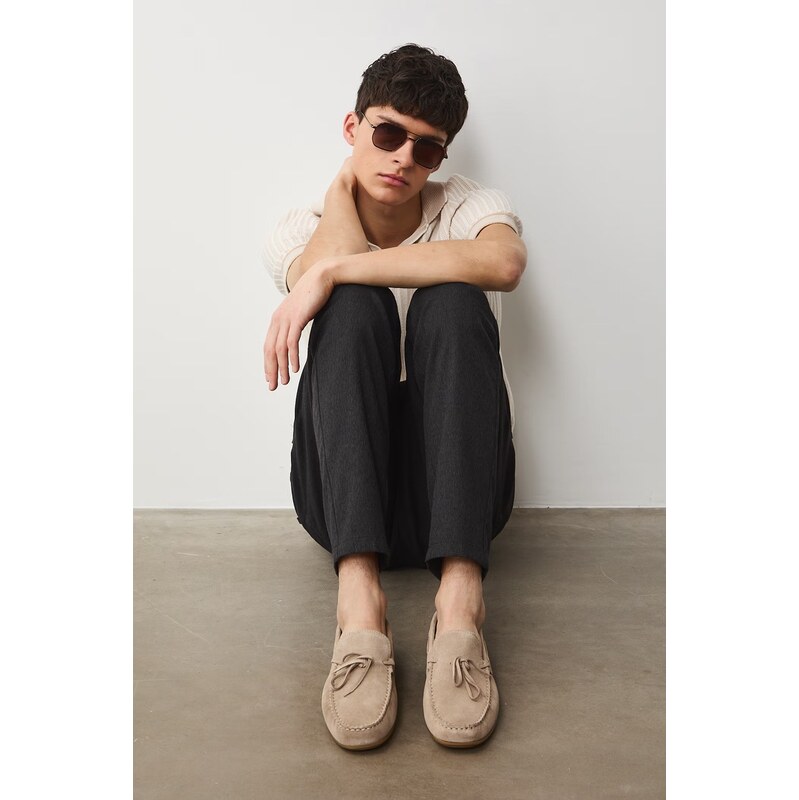 Medicine mokasíny pánske semišové 68439201