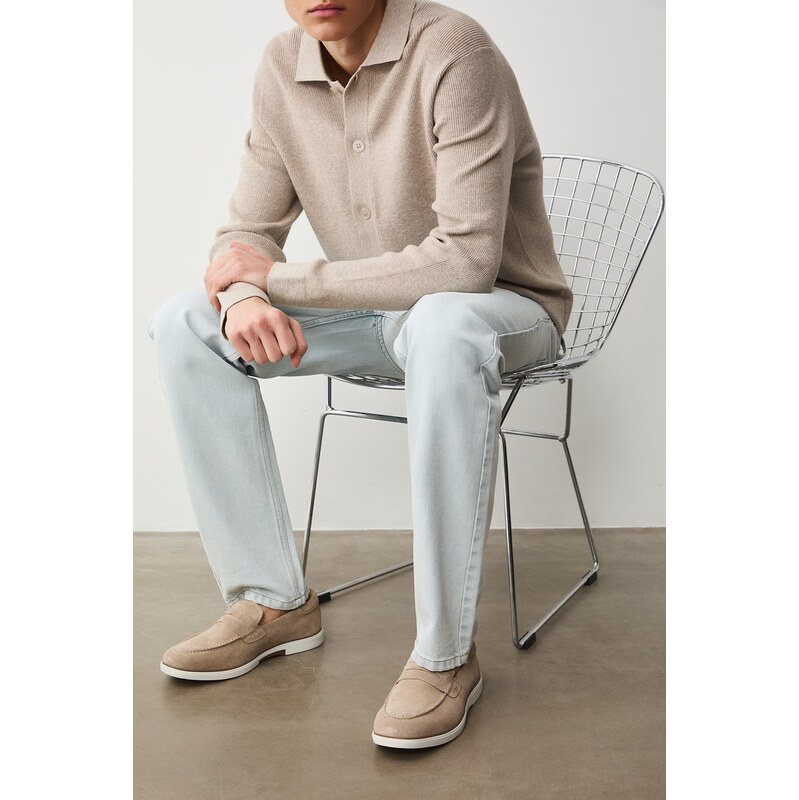 Medicine mokasíny pánske semišové 68439210