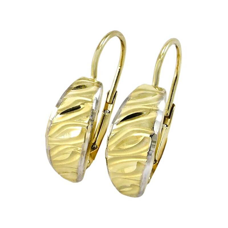 Zlaté náušnice Glare 1037 68438742