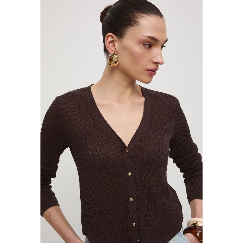 Medicine kardigán dámsky ľanový 68439345