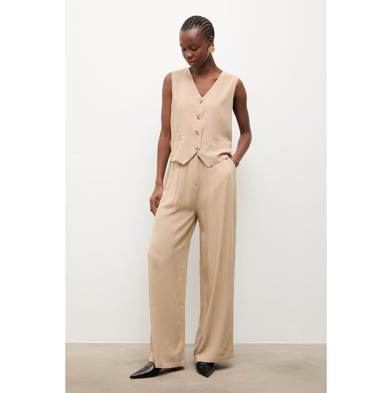 Answear.LAB súprava dámska s prímesou ľanu 68439446