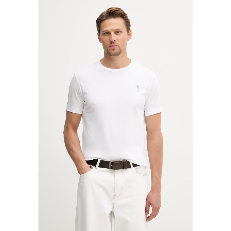 Trussardi tričko pánske bavlnené 68439632