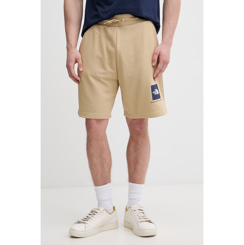 The North Face teplákové šortky pánske s bavlnou LIGHT REGULAR 68449023