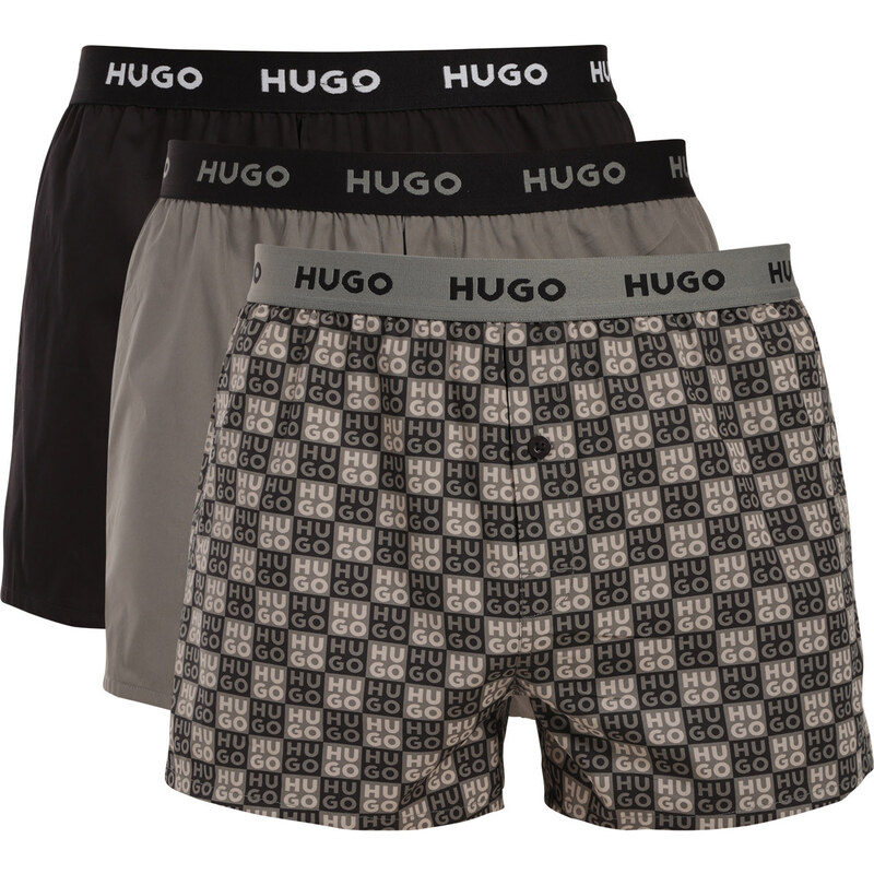 3PACK pánske trenky HUGO viacfarebné (50532565 996) 68441364