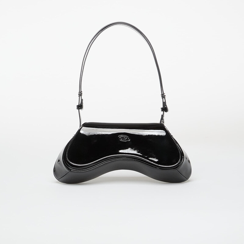 Diesel Play Crossbody Shoulder Bag Black/ Chromed Universal 68440138