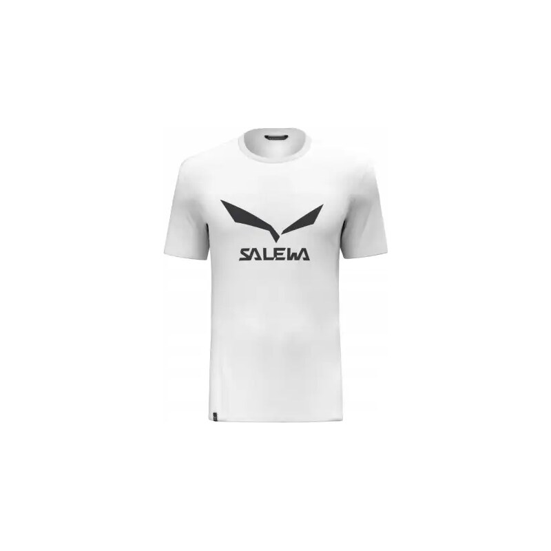 E-shop Salewa Solidlogo Dry pánske tričko krátky rukáv White vel. 50/L