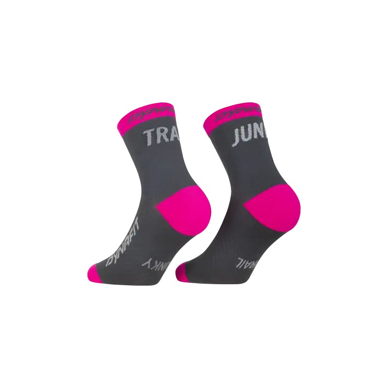 Dynafit Trail Mid bežecké ponožky Cinder/Pink Glo vel. 39-42 68440361