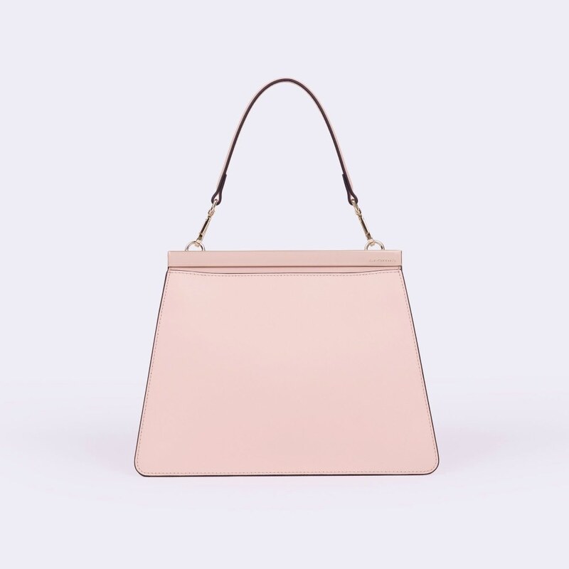 CROMIA MARYSOL kožená kabelka broskyňová 68440469