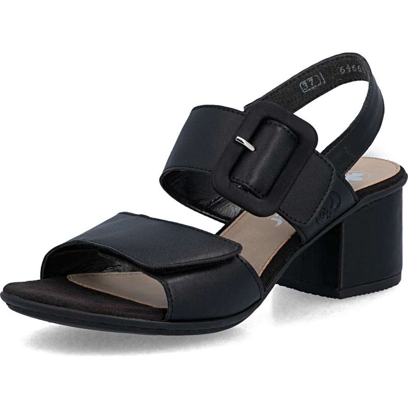 E-shop Dámske sandále RIEKER 64664-00 čierna S6