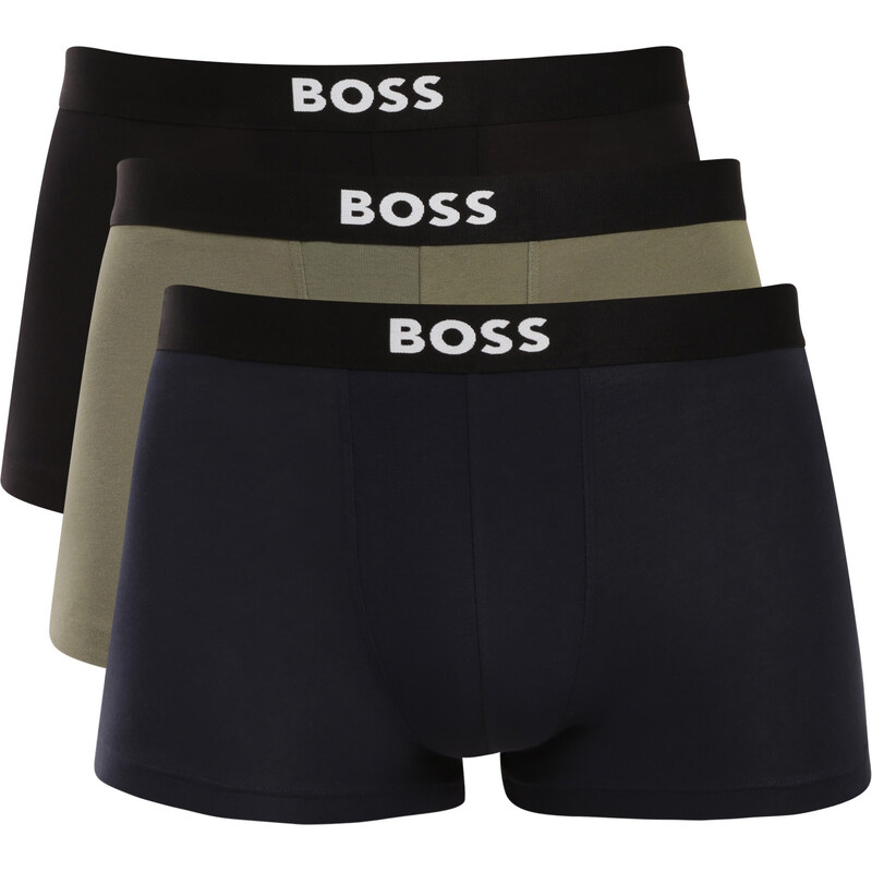3PACK pánske boxerky BOSS viacfarebné (50544263 464) 68441375