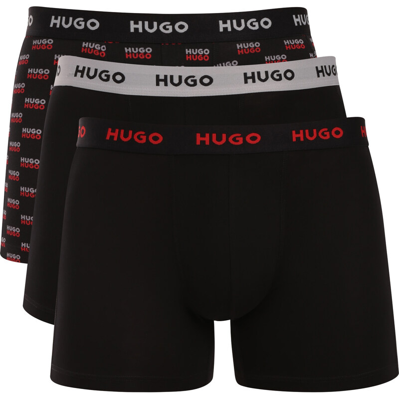3PACK pánske boxerky HUGO viacfarebné (50532559 998) 68441371