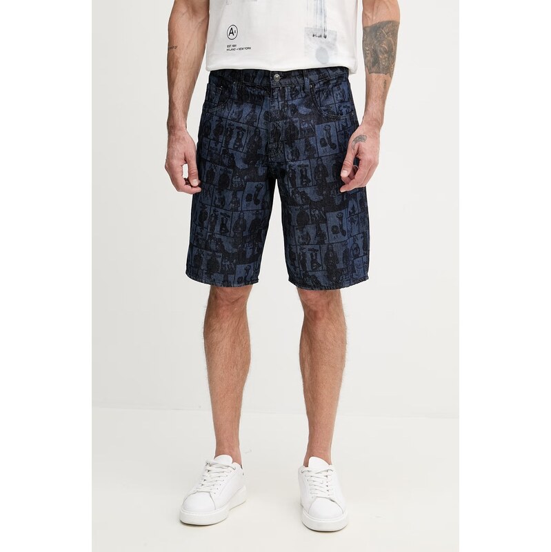 Armani Exchange pánske bavlnené šortky 68457239