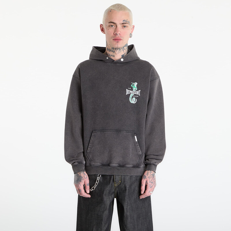 Mikina REPRESENT x The Viper Room Dice Hoodie UNISEX Vintage Grey L 68403155