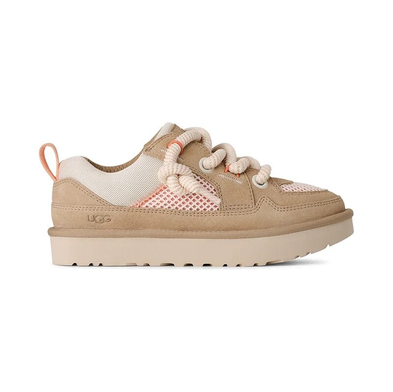 Semišové tenisky UGG W Lo Lowmel Mesh 68442867