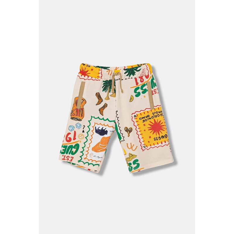 Guess teplákové šortky detské bavlnené 68442885