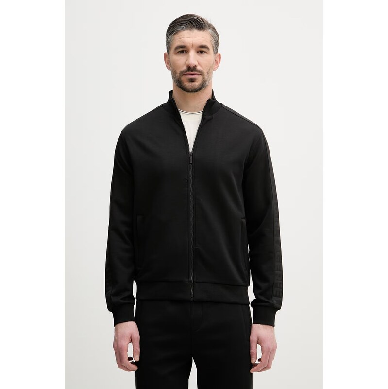 Karl Lagerfeld mikina na zips pánska s viskózou 68456656