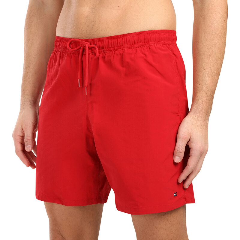 E-shop Pánske plavky Tommy Hilfiger červené (UM0UM03309 XLD)