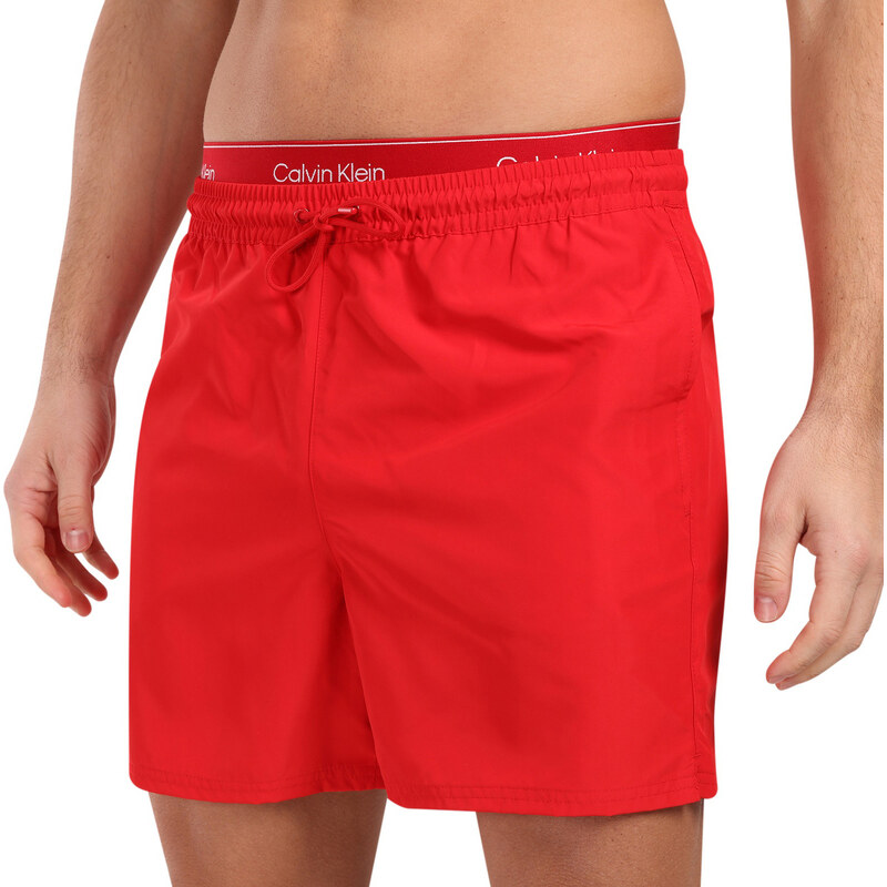 E-shop Pánske plavky Calvin Klein červené (N61023-XU9)