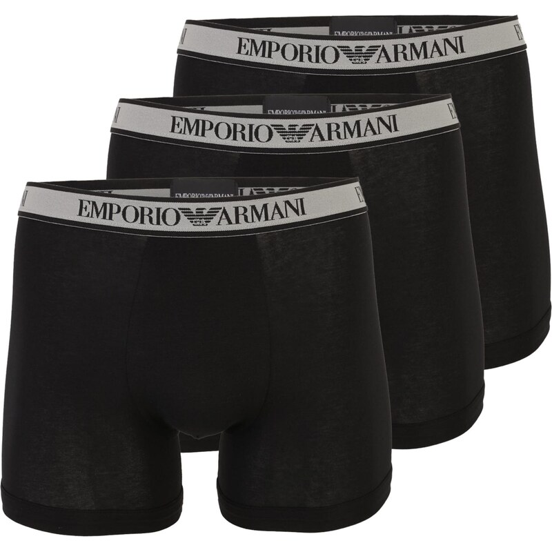Emporio Armani Boxerky sivá / čierna 68468081