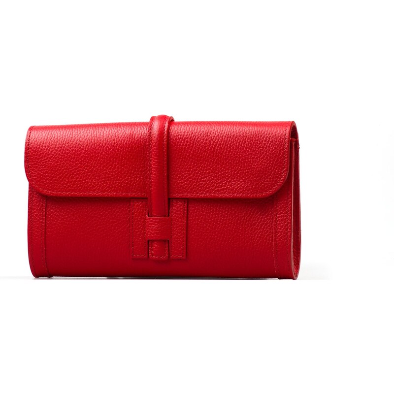 Blaire Kožená kabelka Haidi červená 68443648