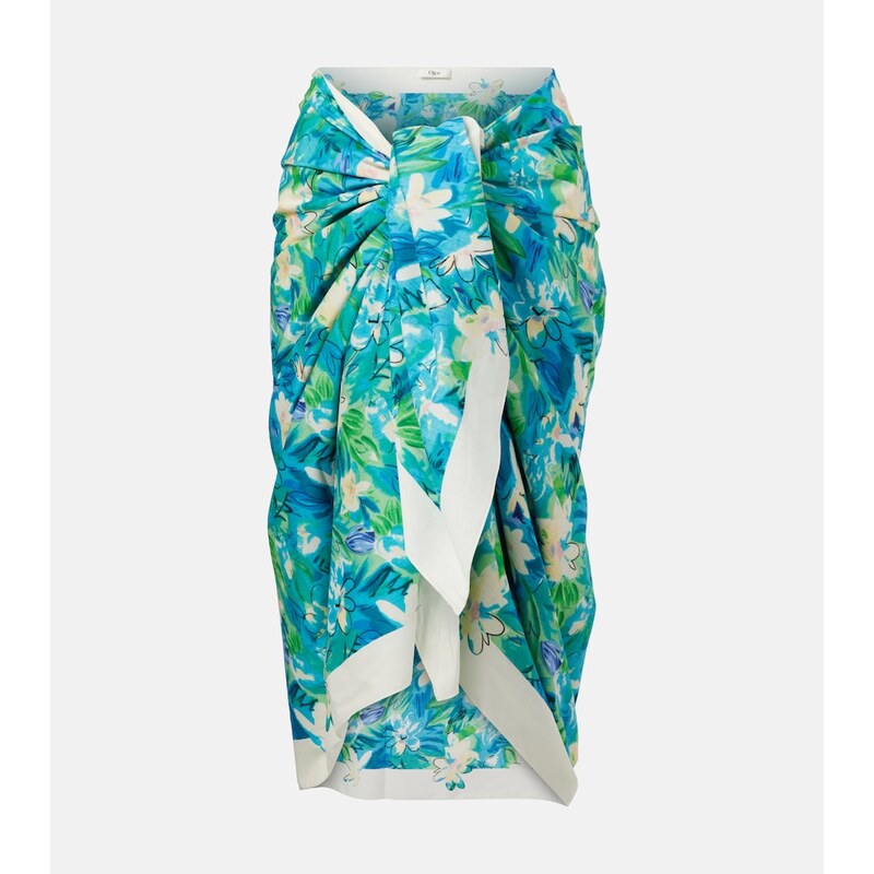 Chloe ChloÃ Floral cotton beach cover-up 68500301