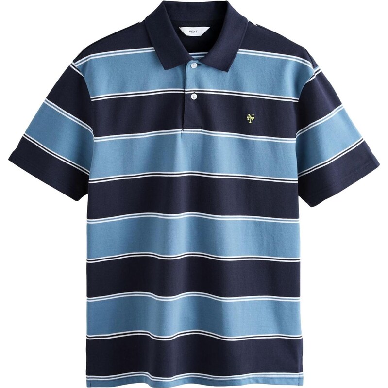 Next Tričko modrá / tmavomodrá / biela 68445894