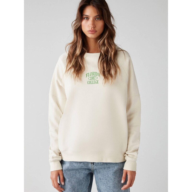 Grimelange Mikina nebielená / zelená 68445978