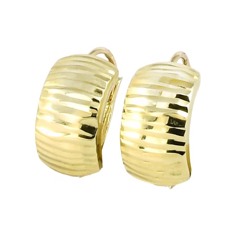 Zlaté náušnice Glare 1041 68455261