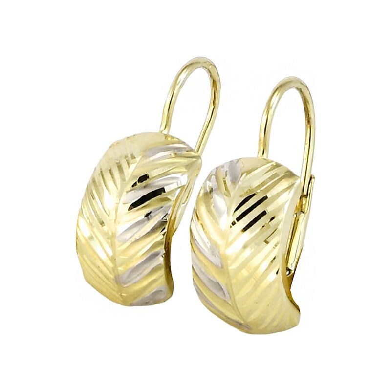 Zlaté náušnice Glare 1042 68455262