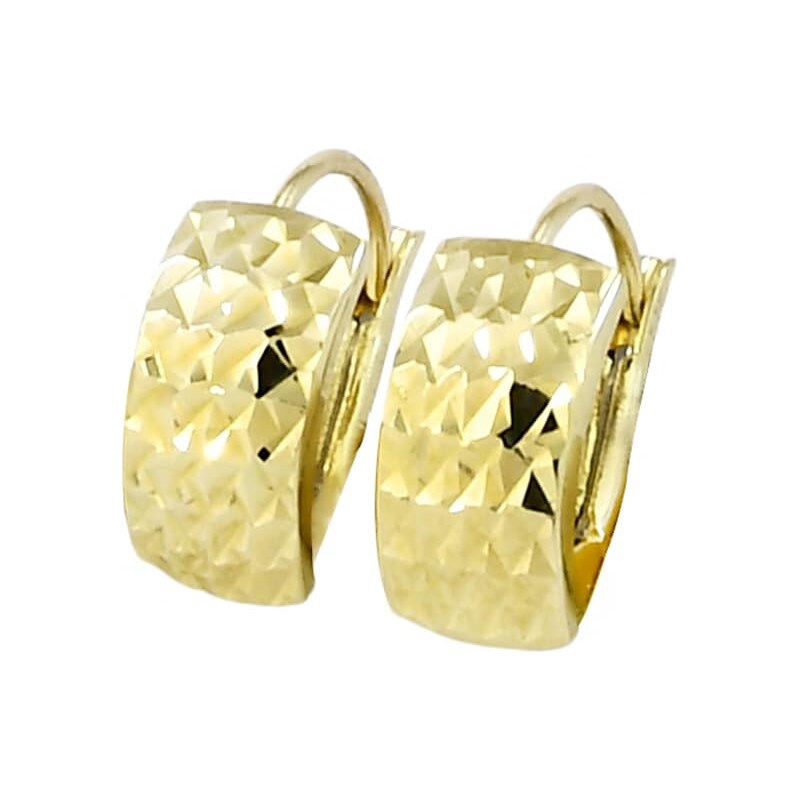 Zlaté náušnice Glare 1043 68455263