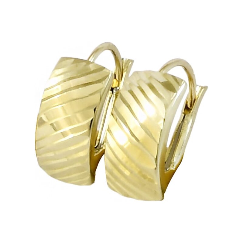 Zlaté náušnice Glare 1044 68455264