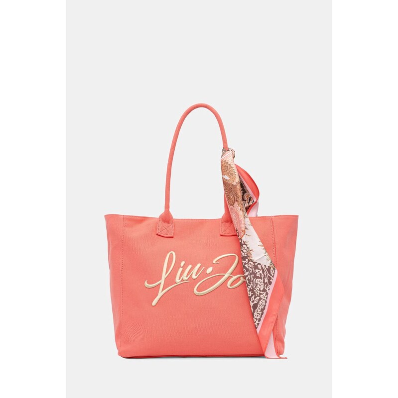 Liu Jo Kabelka typu shopper dámska bavlnená 68456543