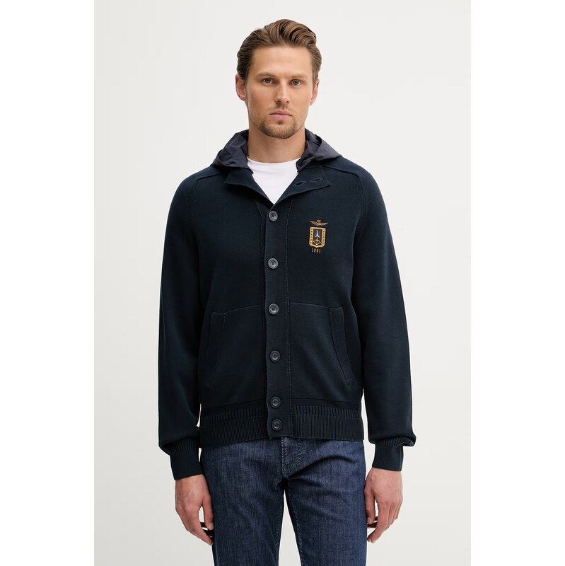 Aeronautica Militare kardigán pánsky 68456645