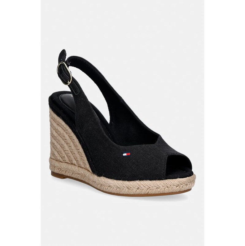 Tommy Hilfiger sandále na platforme po celej dĺžke FLAG HIGH WEDGE 68457119