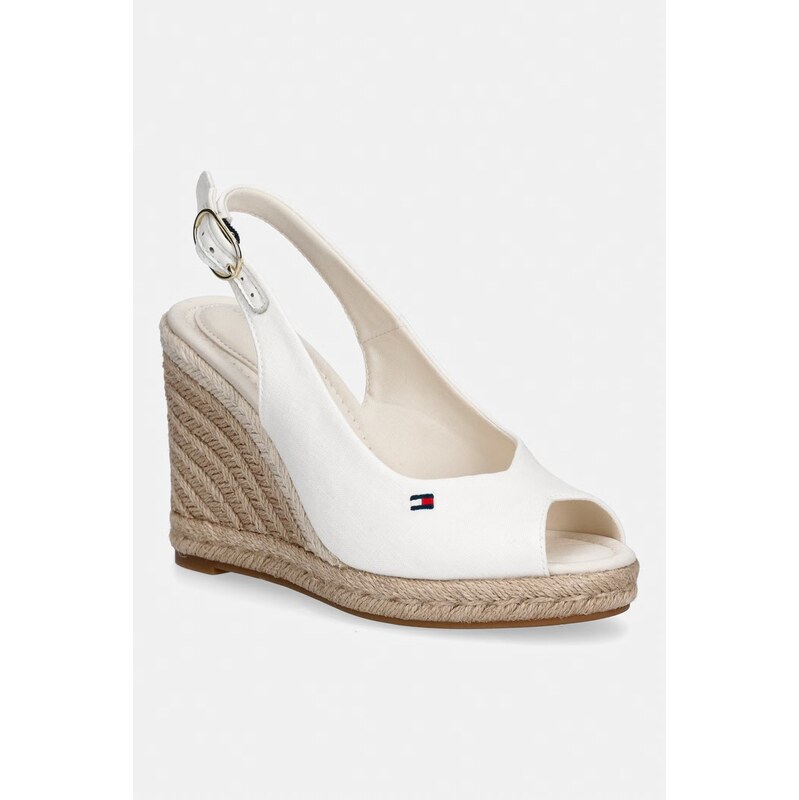 Tommy Hilfiger sandále na platforme po celej dĺžke FLAG HIGH WEDGE 68457120