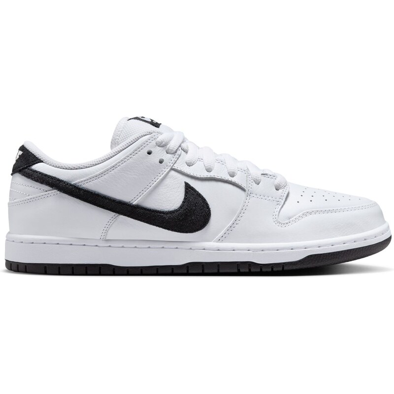 Nike SB Dunk Low Pro White Black - Pánske - Tenisky Nike - Biele - 68455748