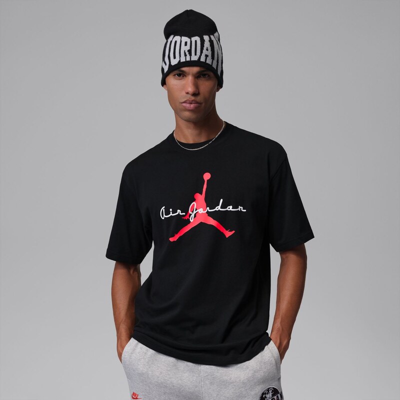 Jordan Brooklyn Graphic Tee Black - Pánske - Tričko Jordan - Čierne - 68455753