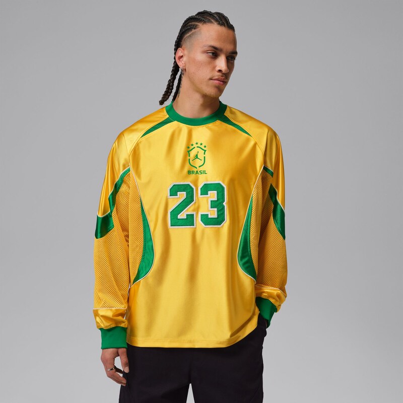 Jordan Statement Goalie Top Varsity Maize - Pánske - Tričko Jordan - 68455757