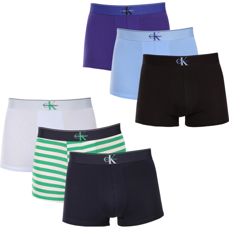 E-shop 6PACK pánske boxerky Calvin Klein viacfarebné (NB4472-4SDTI8)