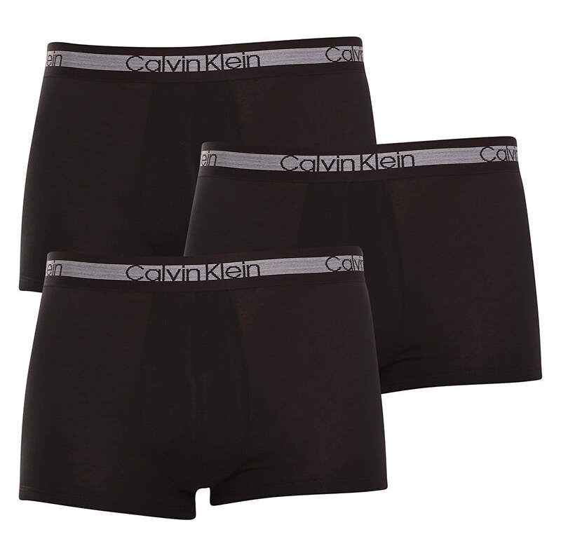 Poškodený obal - 3PACK pánske boxerky Calvin Klein čierne (NB1799A-001 68456473
