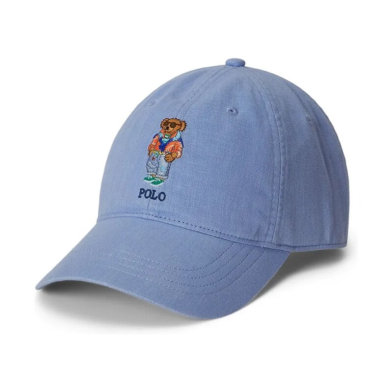 Polo Ralph Lauren čiapka so šiltom pánska ľanová 68463510