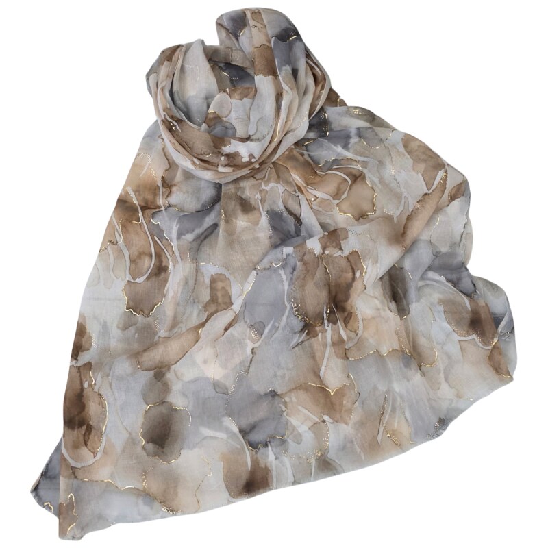 Katrins Fashion Šál farebný s hodvábom 68457847