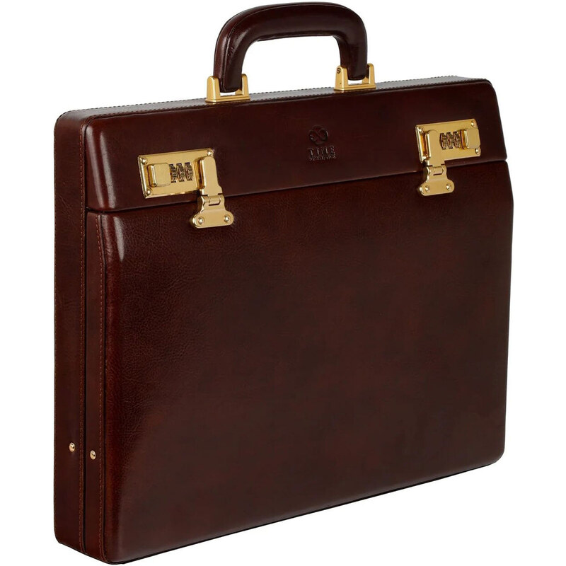 TopMode Kožený business kufrík na notebook a dokumenty 68459370